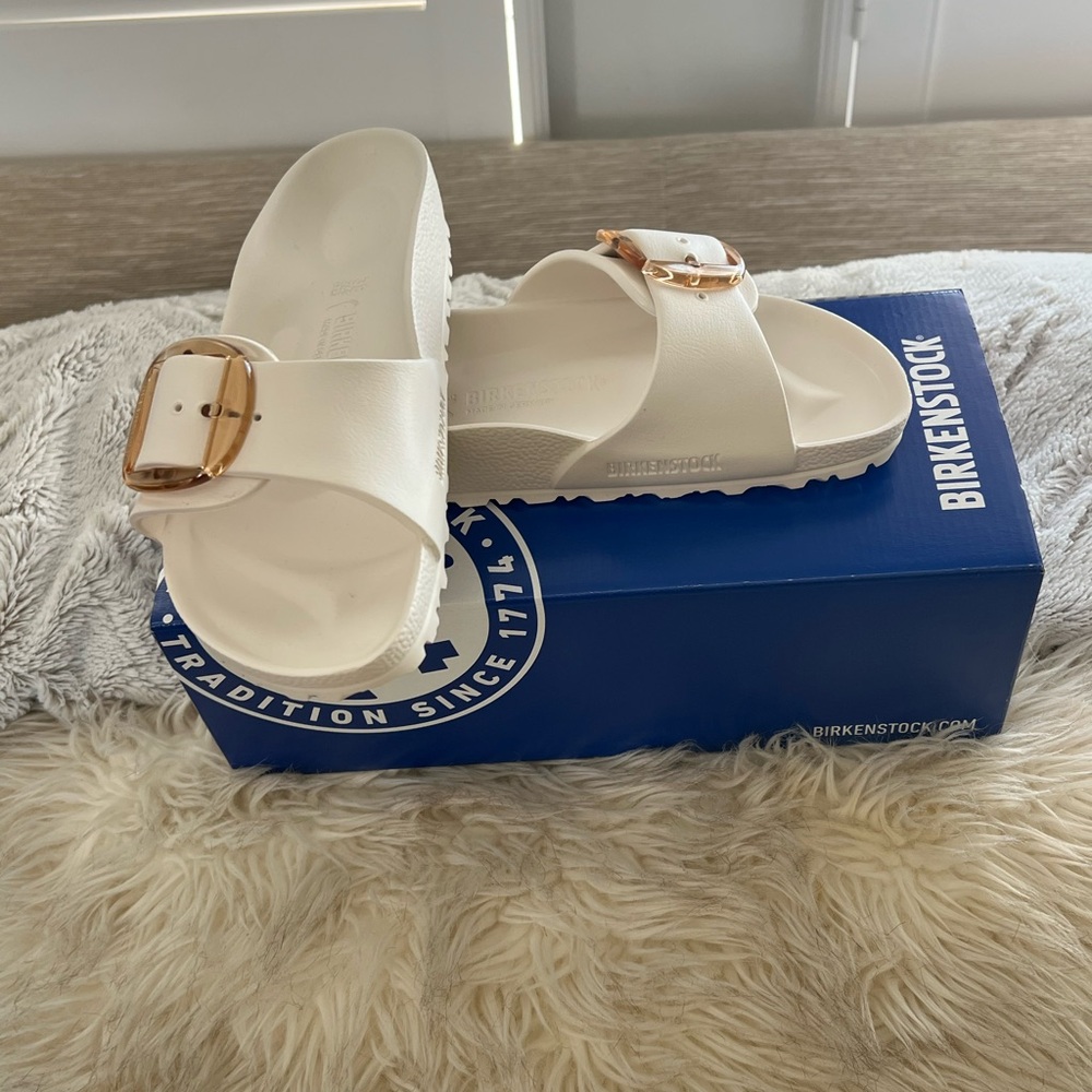 Birkenstock EVA Madrid sandals with stylish big buckle